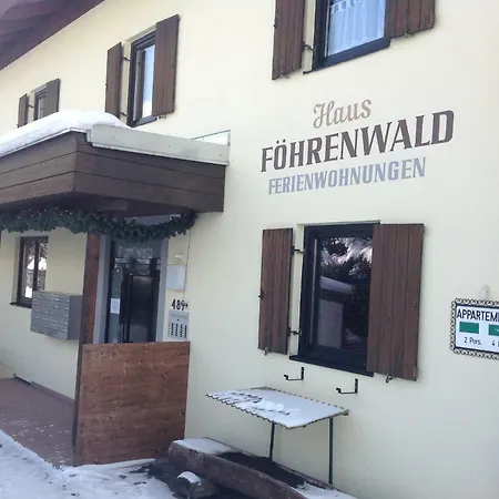 公寓 Haus Foehrenwald 蒂罗尔-泽费尔德